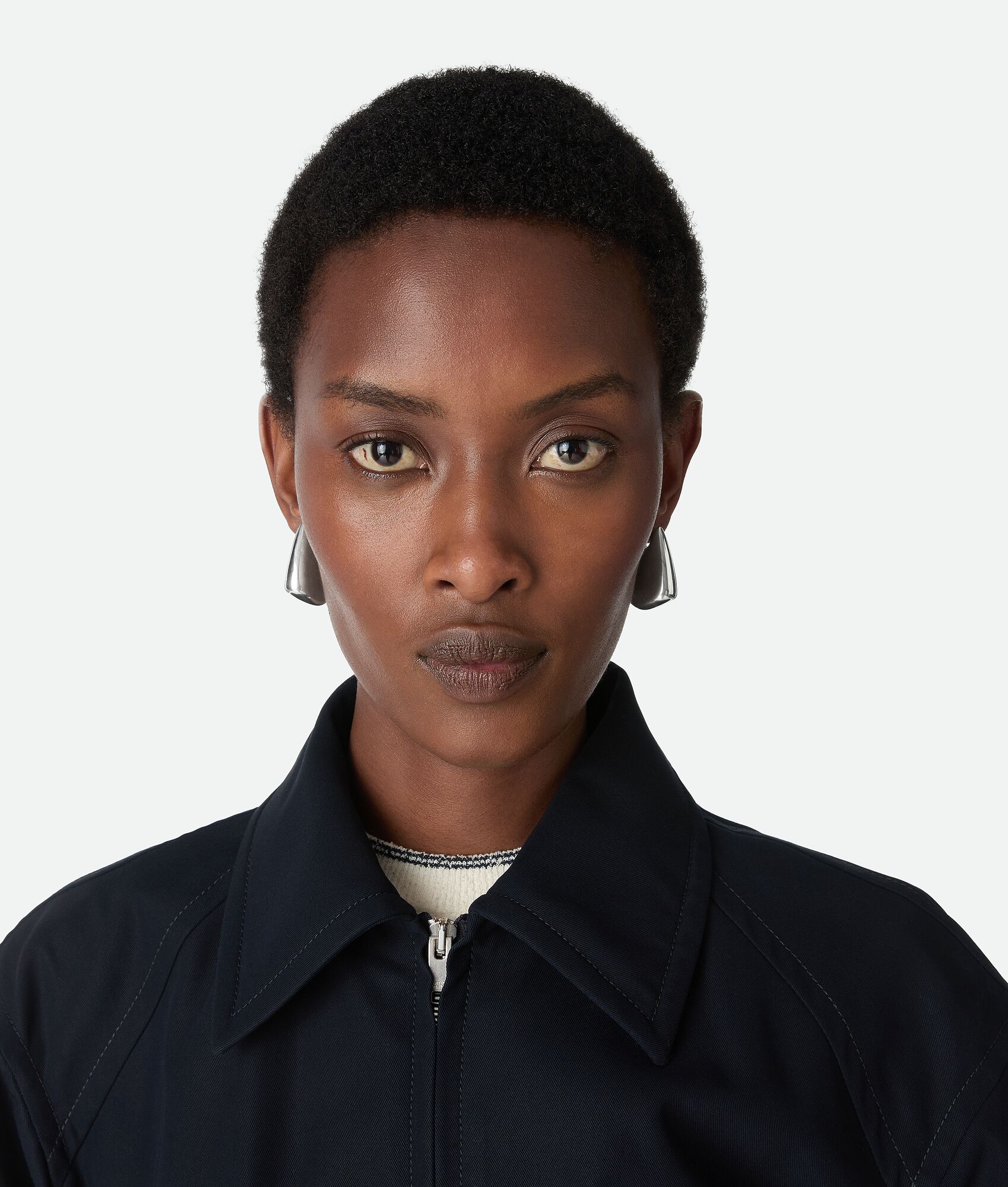 BOTTEGA VENETA 棉质斜纹束腰夹克