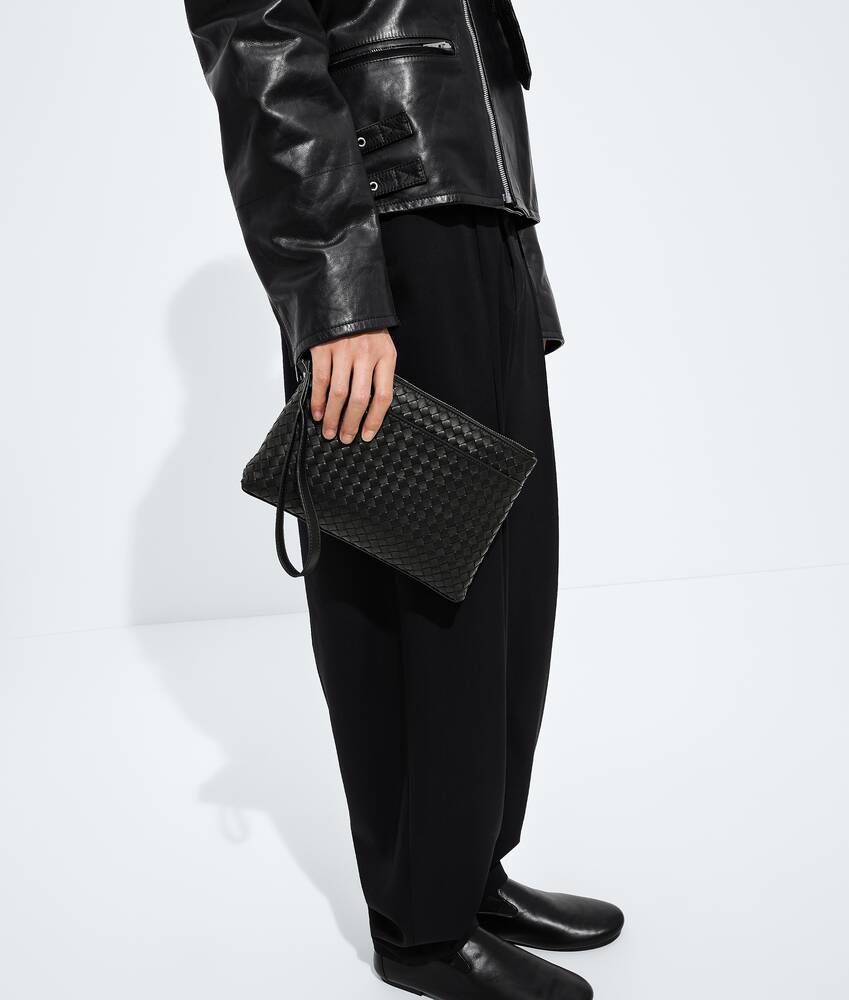BOTTEGA VENETA Intrecciato Piccolo编织Prism手拿包