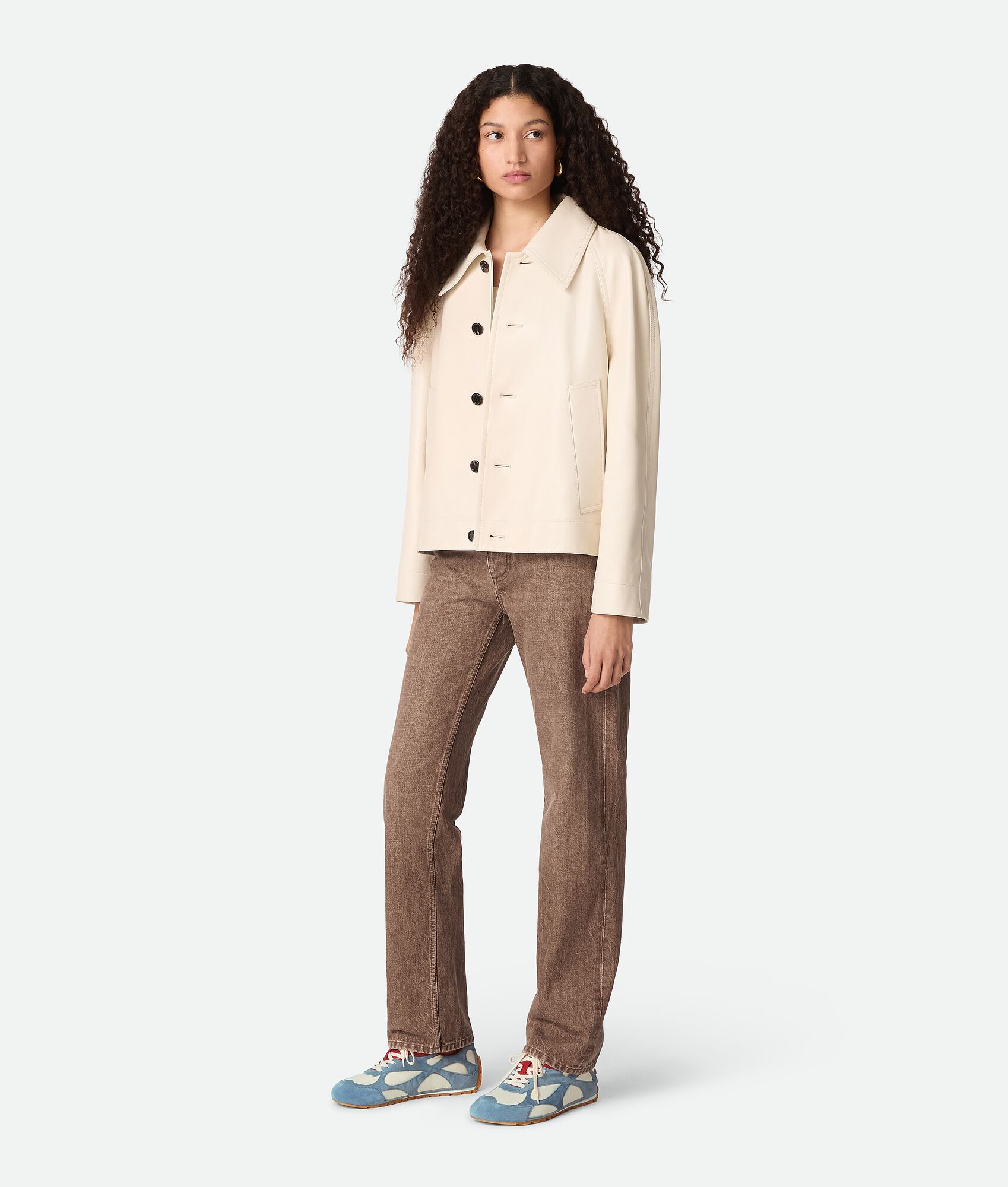 BOTTEGA VENETA 女士Orbit Flash运动鞋