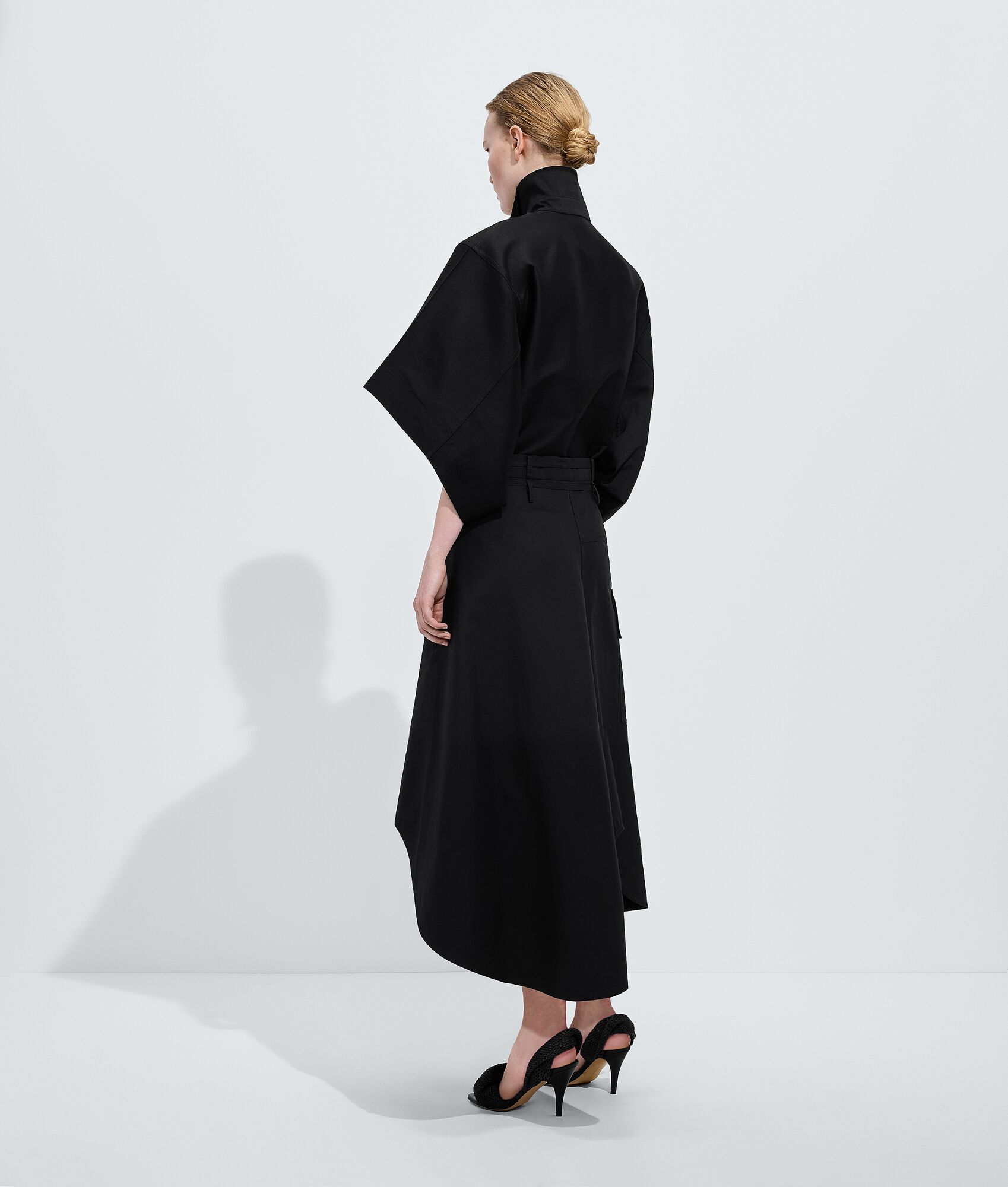 BOTTEGA VENETA 紧致棉布半身裙