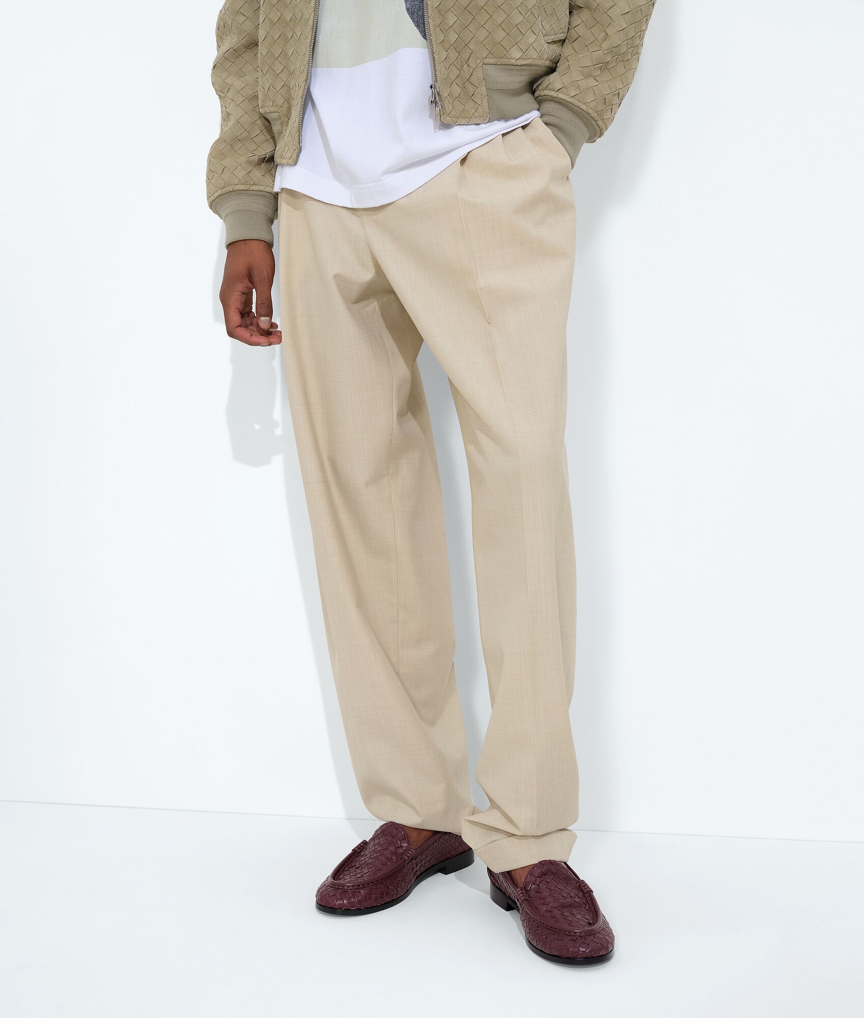 BOTTEGA VENETA 男士Silenzio乐福鞋