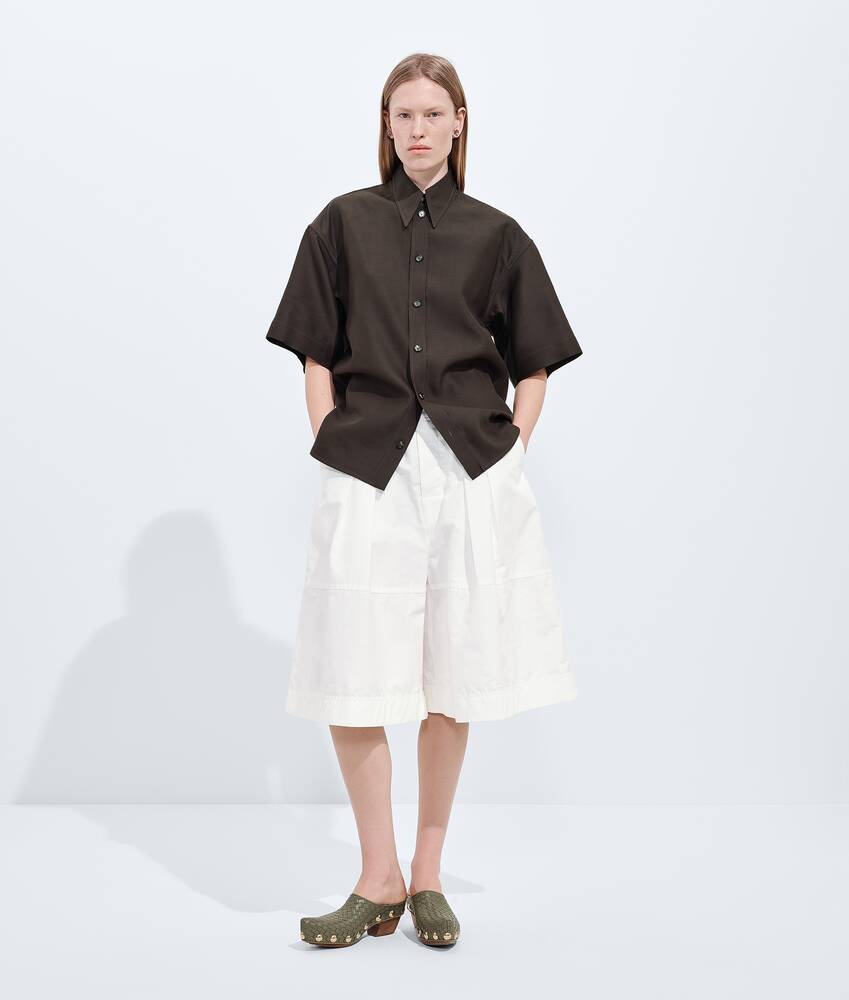 BOTTEGA VENETA 紧致棉布裙裤