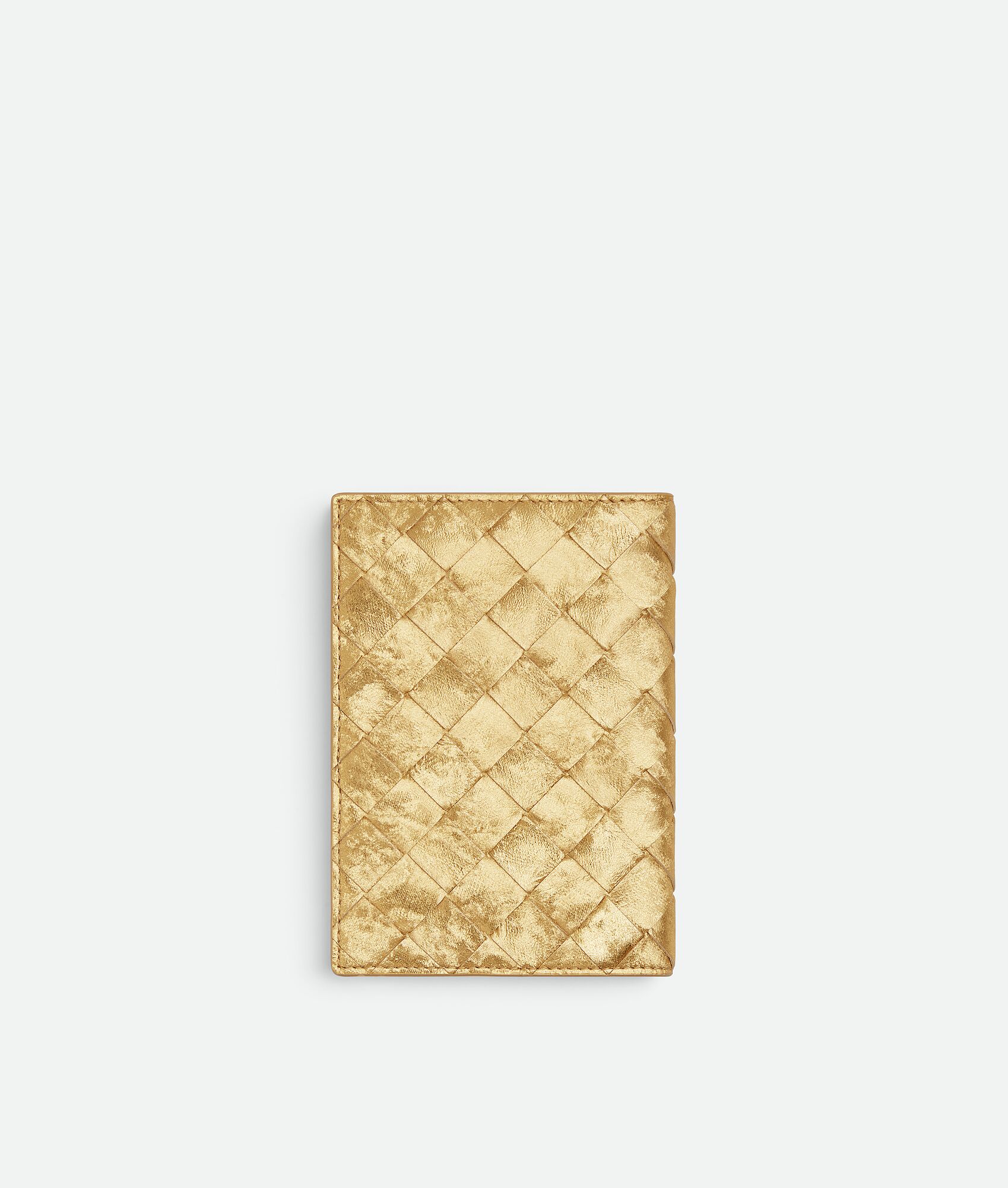 BOTTEGA VENETA Intrecciato编织护照夹