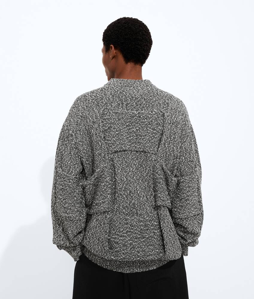 BOTTEGA VENETA Intrecciato编织棉质针织衫