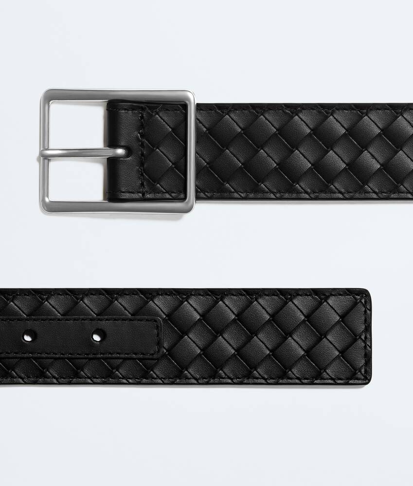 BOTTEGA VENETA Intrecciato Piccolo编织腰带