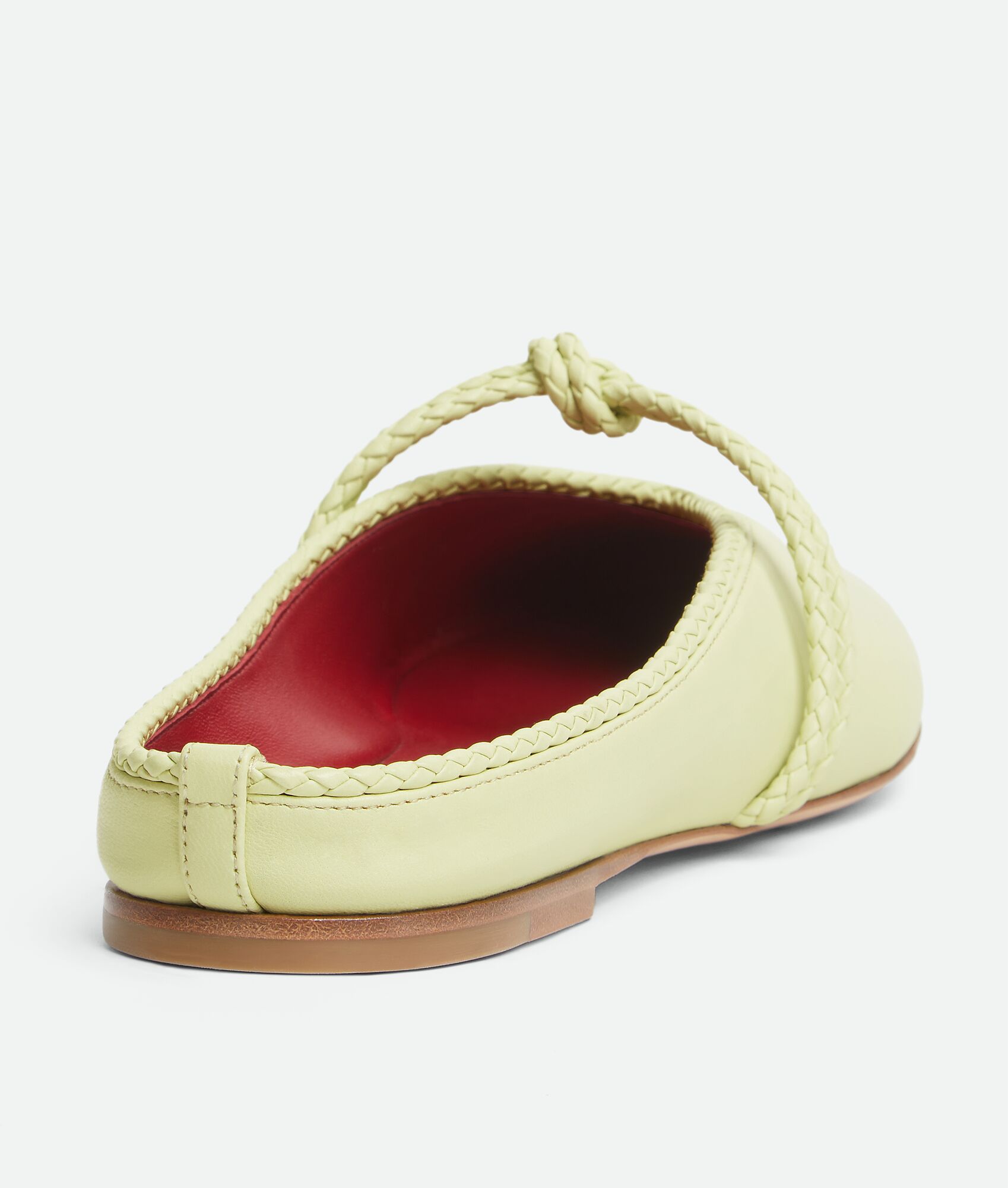 BOTTEGA VENETA 女士Rosa玛丽珍平底芭蕾舞鞋