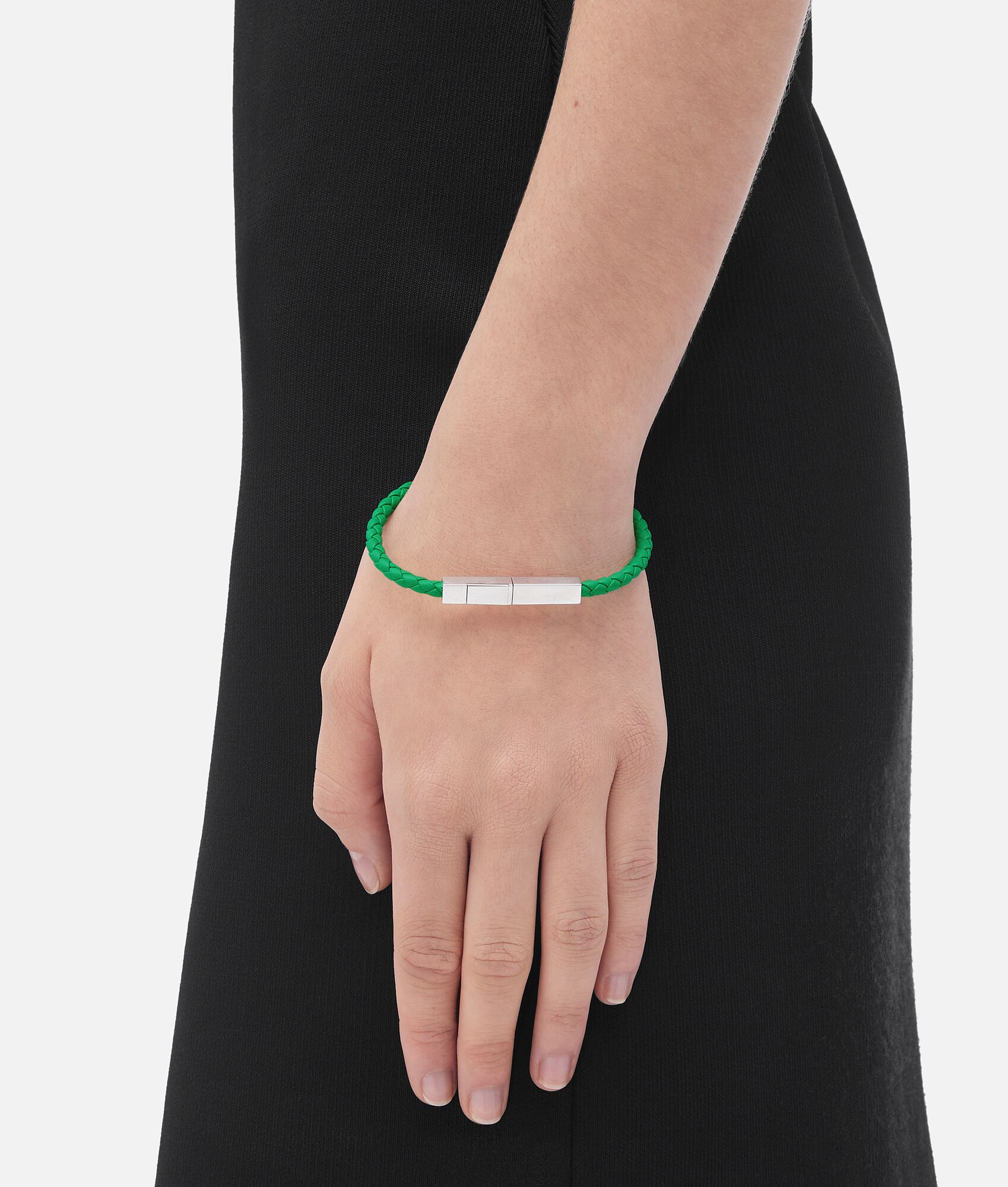 BOTTEGA VENETA Braid皮革手镯