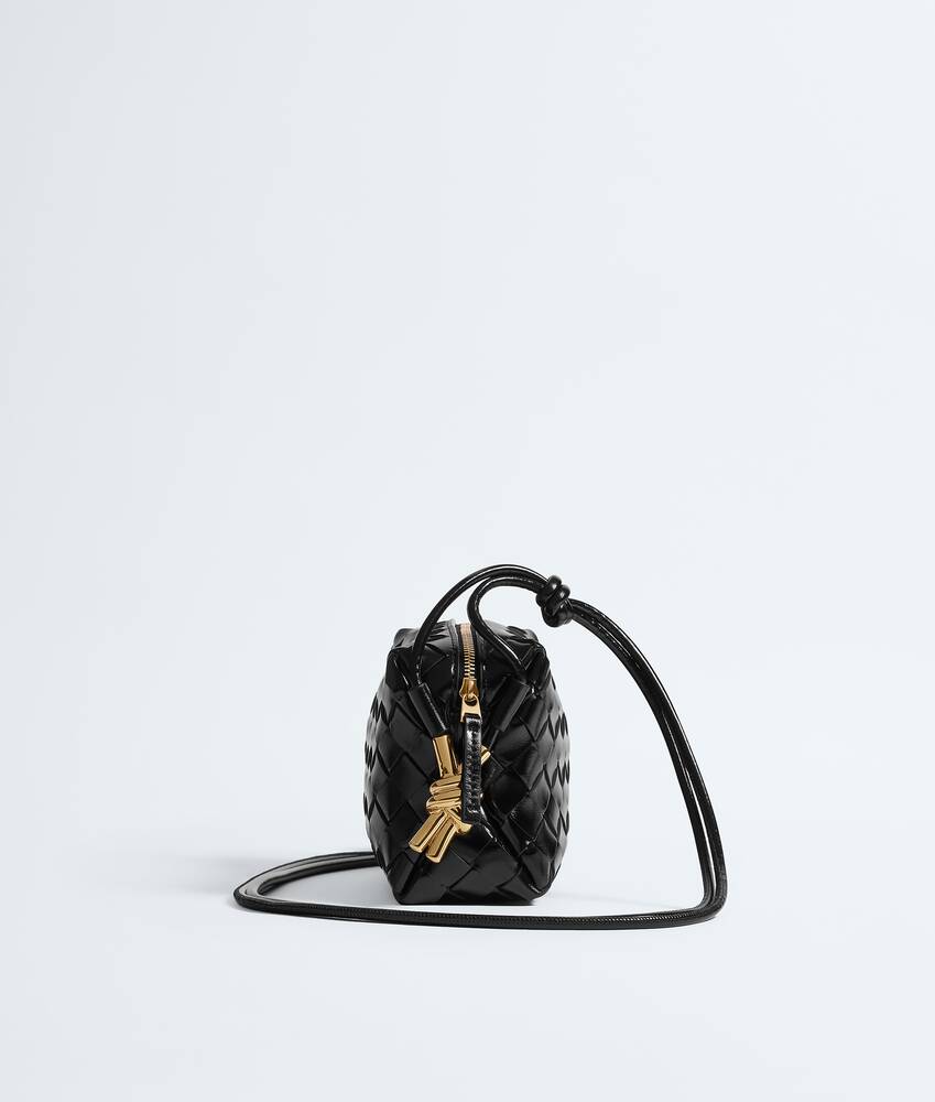 BOTTEGA VENETA Loop迷你金属扭结斜挎包