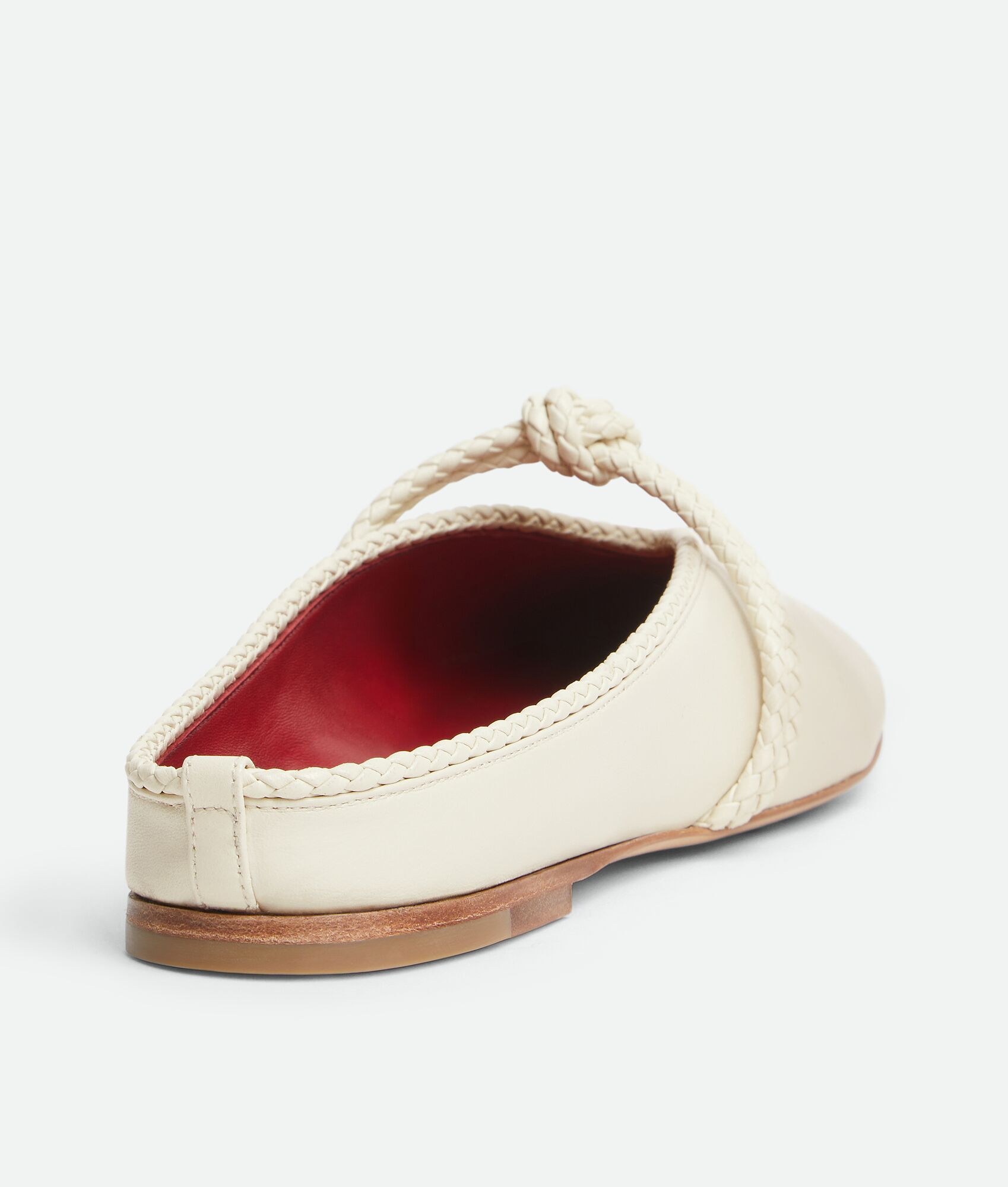 BOTTEGA VENETA 女士Rosa玛丽珍平底芭蕾舞鞋