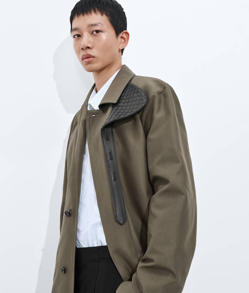 BOTTEGA VENETA 桑蚕丝配尼龙风衣