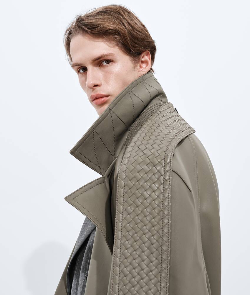 BOTTEGA VENETA 皮革大衣