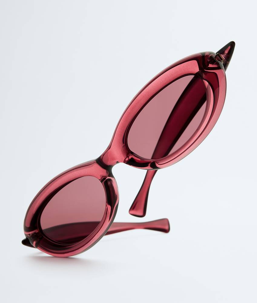 BOTTEGA VENETA Sardine椭圆形太阳眼镜