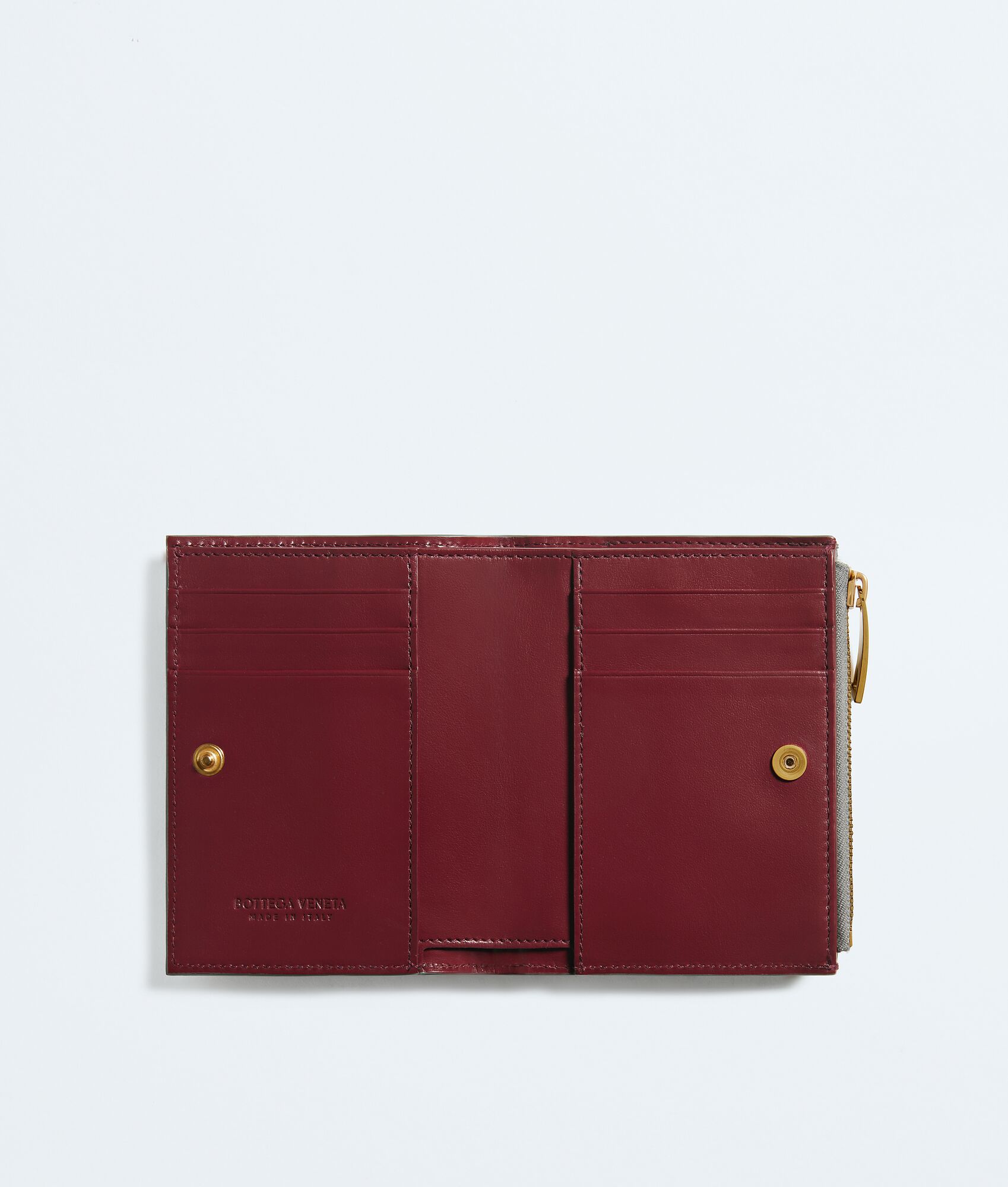 BOTTEGA VENETA 小号Intrecciato编织双折钱包