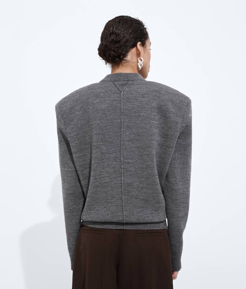 BOTTEGA VENETA 羊毛精裁针织衫