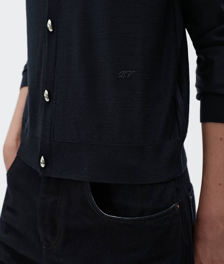 BOTTEGA VENETA 羊毛打底开衫 