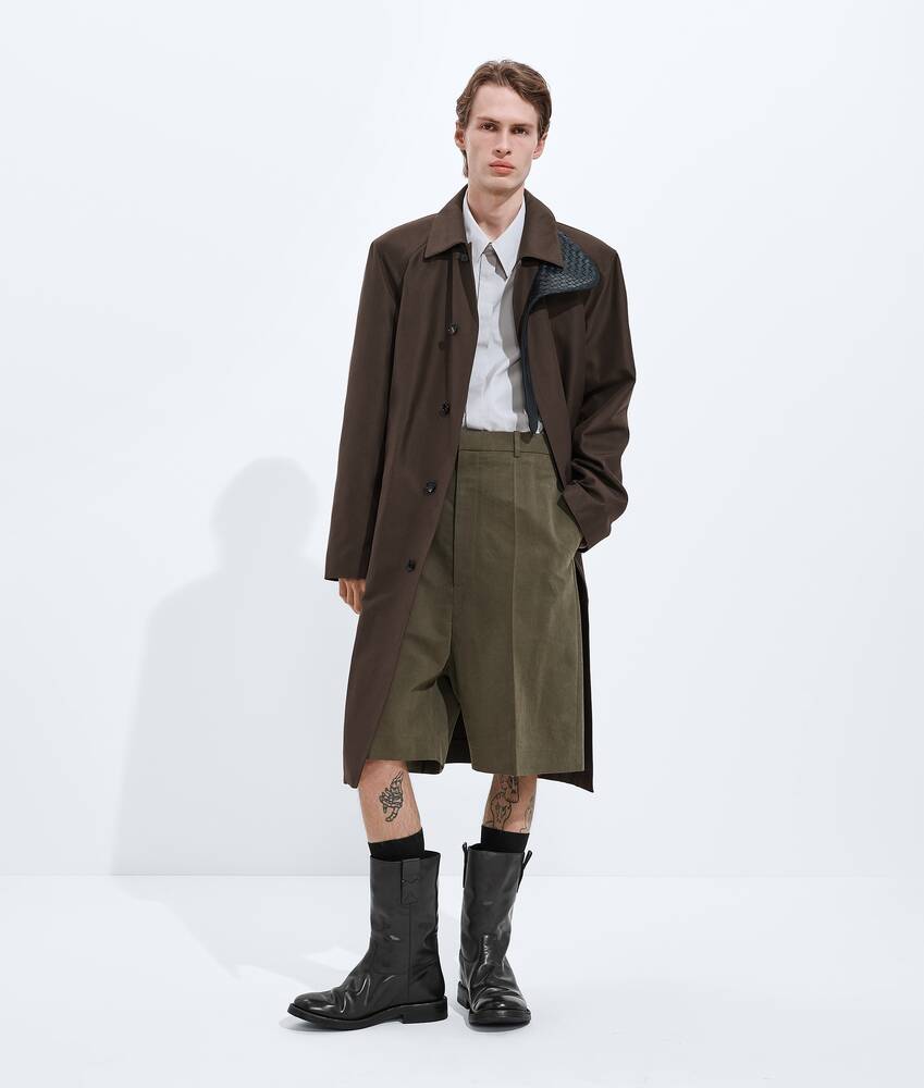 BOTTEGA VENETA 桑蚕丝配尼龙风衣
