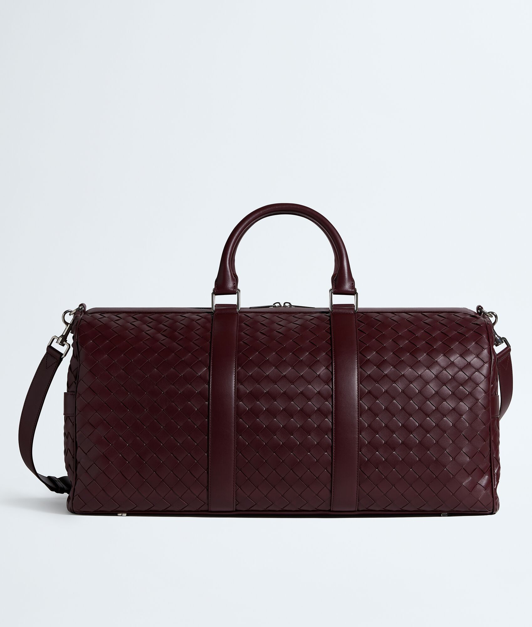 BOTTEGA VENETA Intrecciato编织登机旅行包