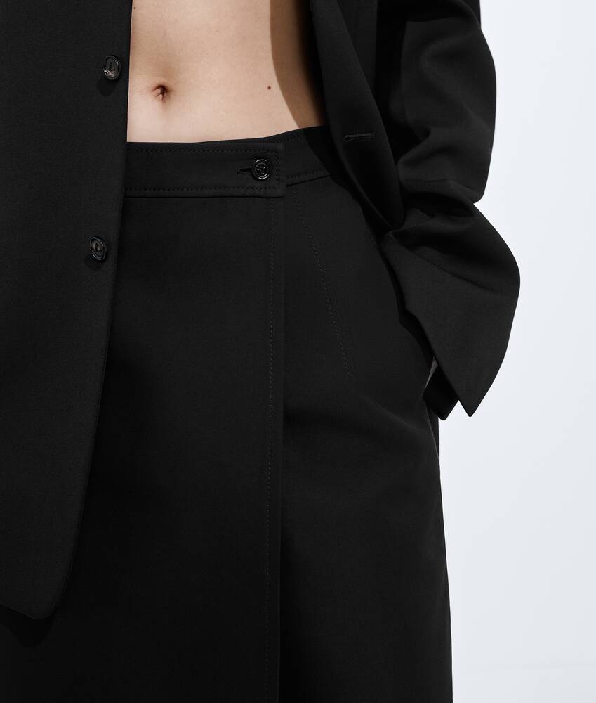 BOTTEGA VENETA 棉质华达呢半身裙