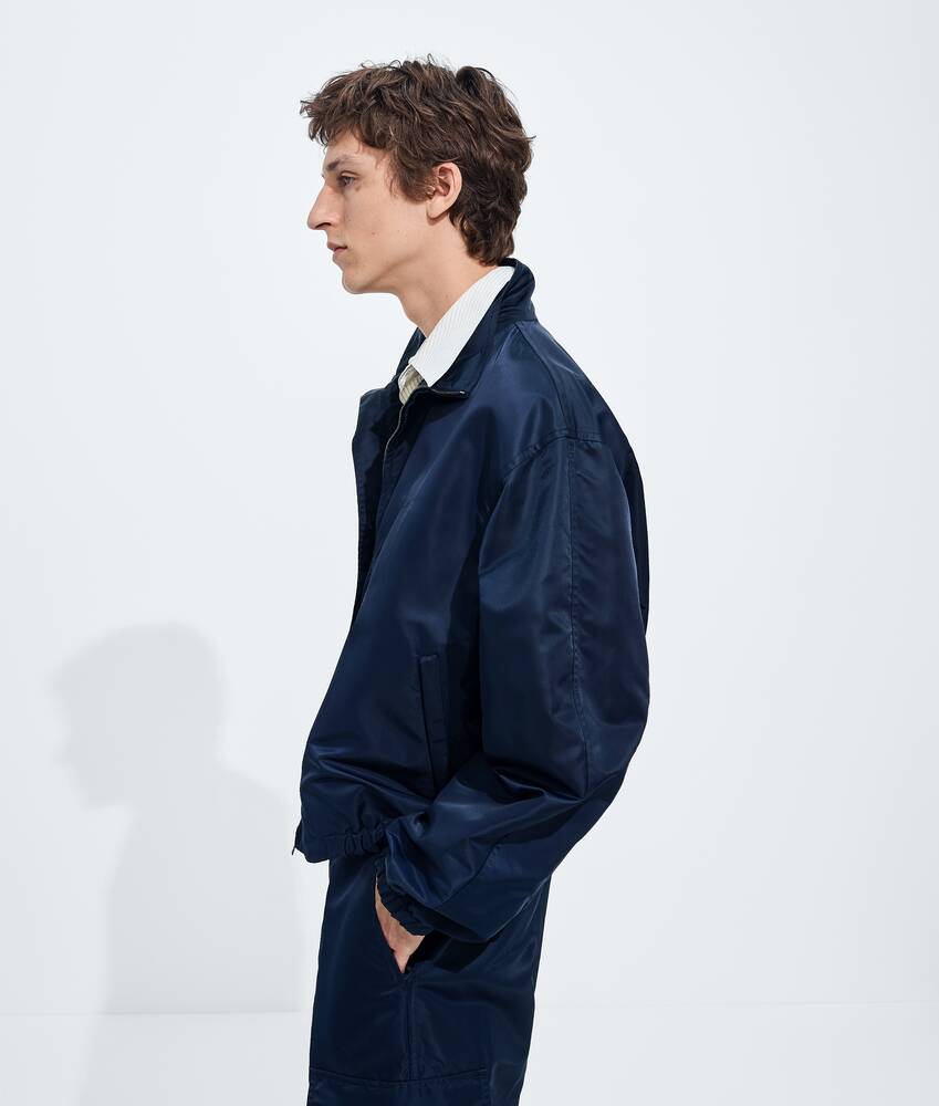 BOTTEGA VENETA 丝缎质感尼龙束腰夹克