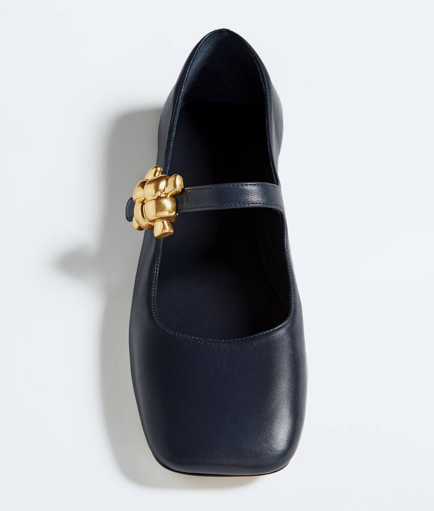 BOTTEGA VENETA 女士Charlotte玛丽珍平底芭蕾舞鞋