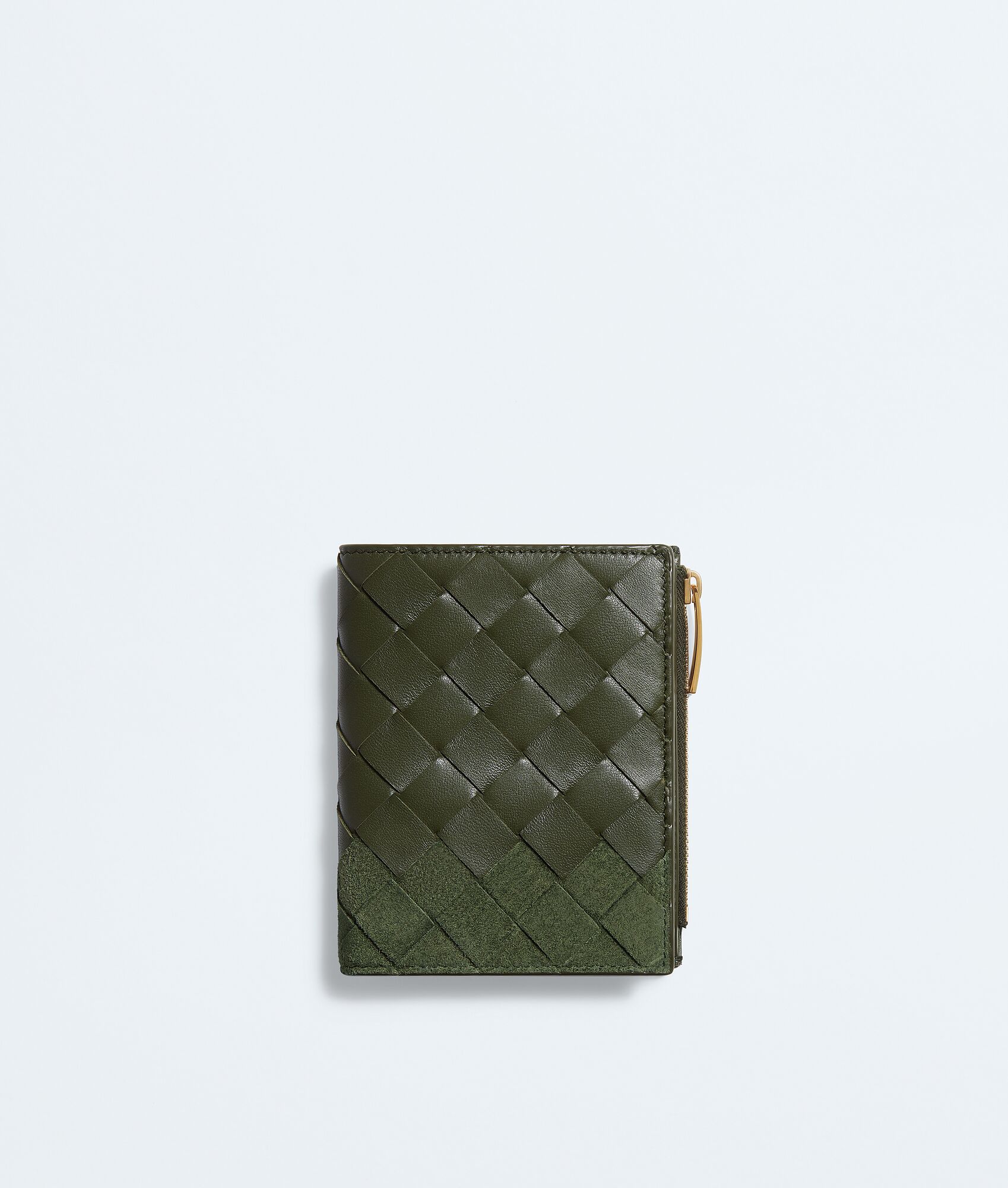 BOTTEGA VENETA 小号Intrecciato编织双折钱包