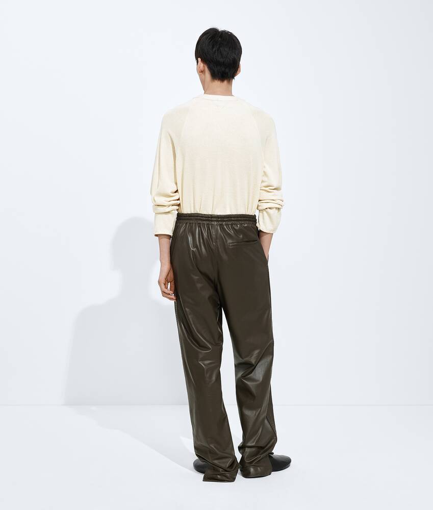 BOTTEGA VENETA 皮革长裤 