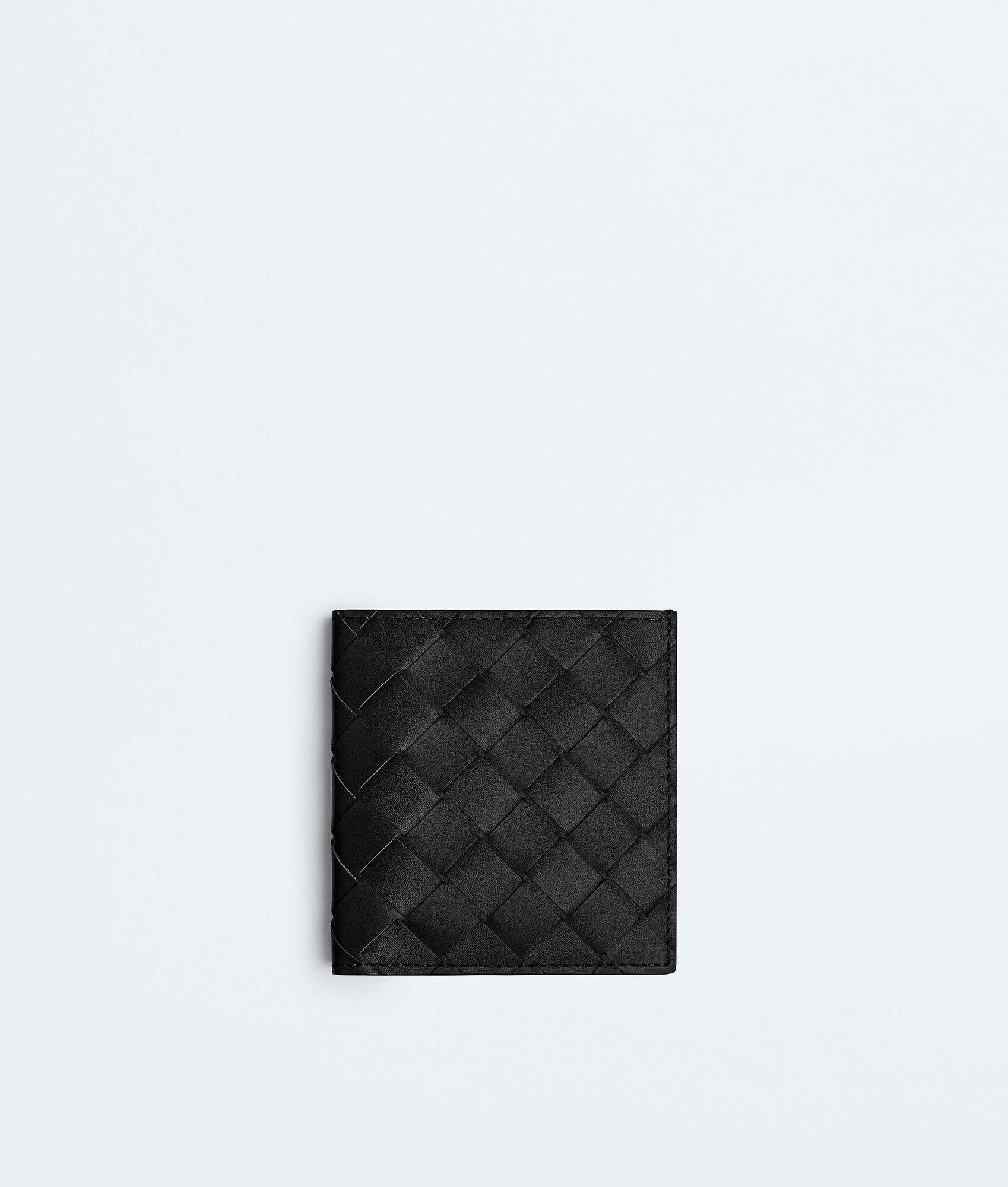 BOTTEGA VENETA Intrecciato编织双折薄钱包