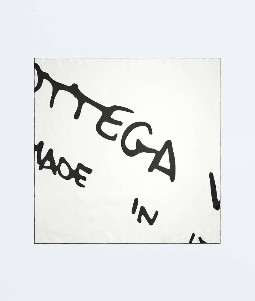 BOTTEGA VENETA 桑蚕丝斜纹方巾