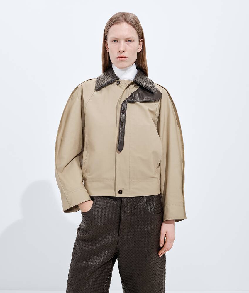 BOTTEGA VENETA 棉质束腰夹克
