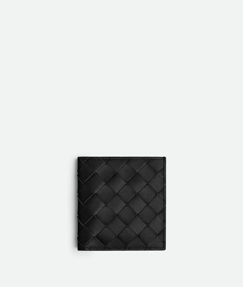BOTTEGA VENETA Intrecciato编织双折薄钱包
