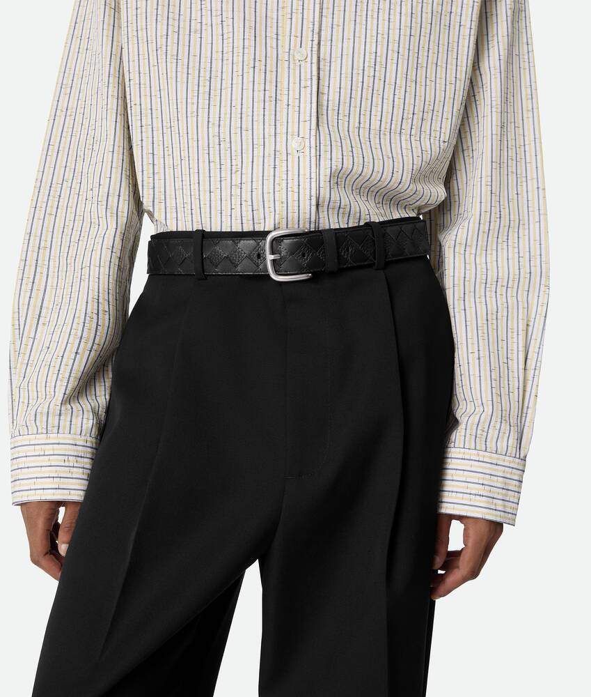 BOTTEGA VENETA Intrecciato编织腰带