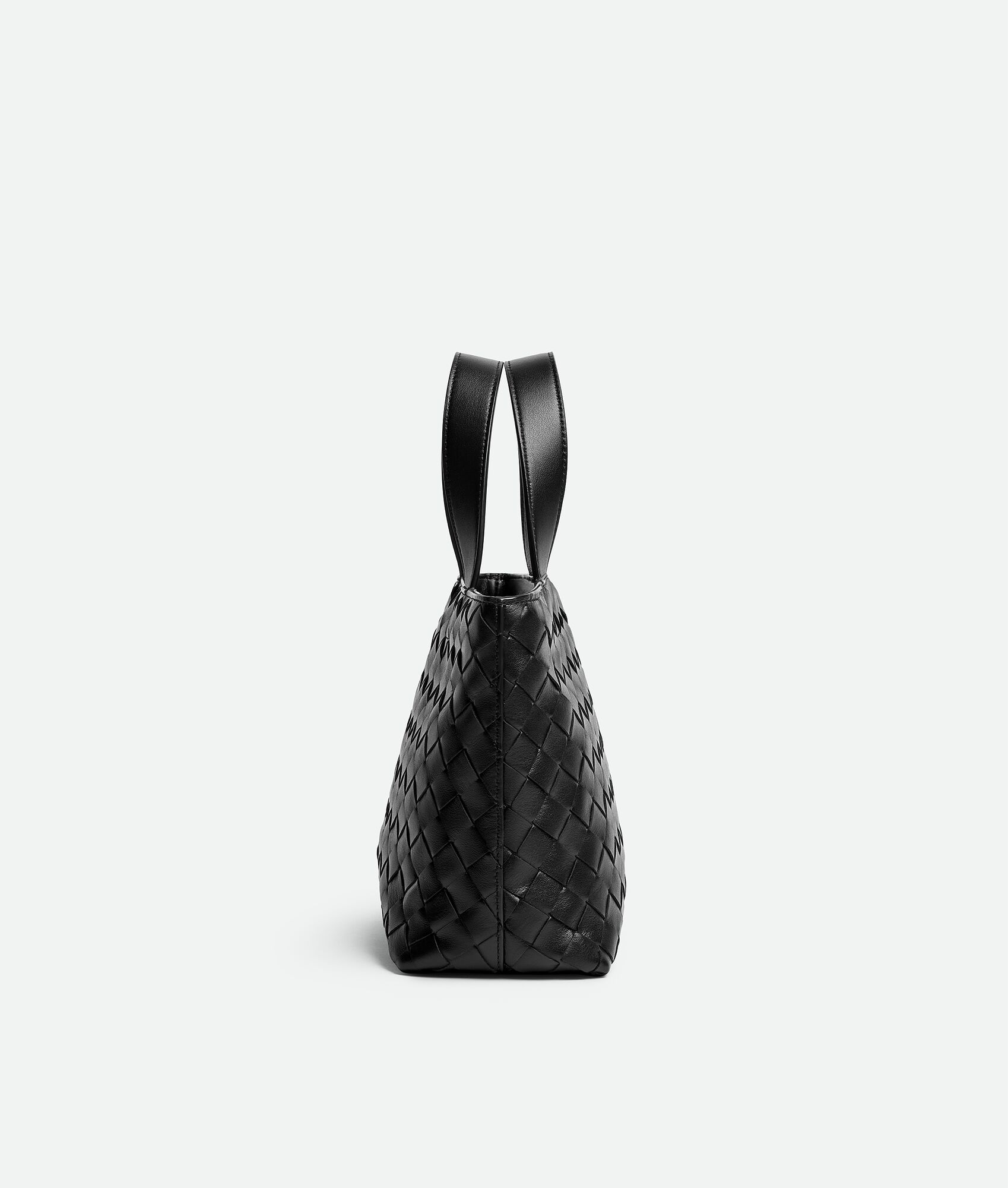 BOTTEGA VENETA 迷你Intrecciato编织拉链托特手袋