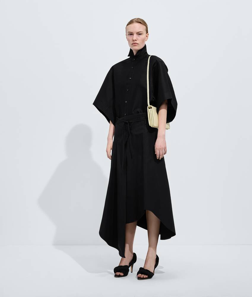 BOTTEGA VENETA 紧致棉布半身裙