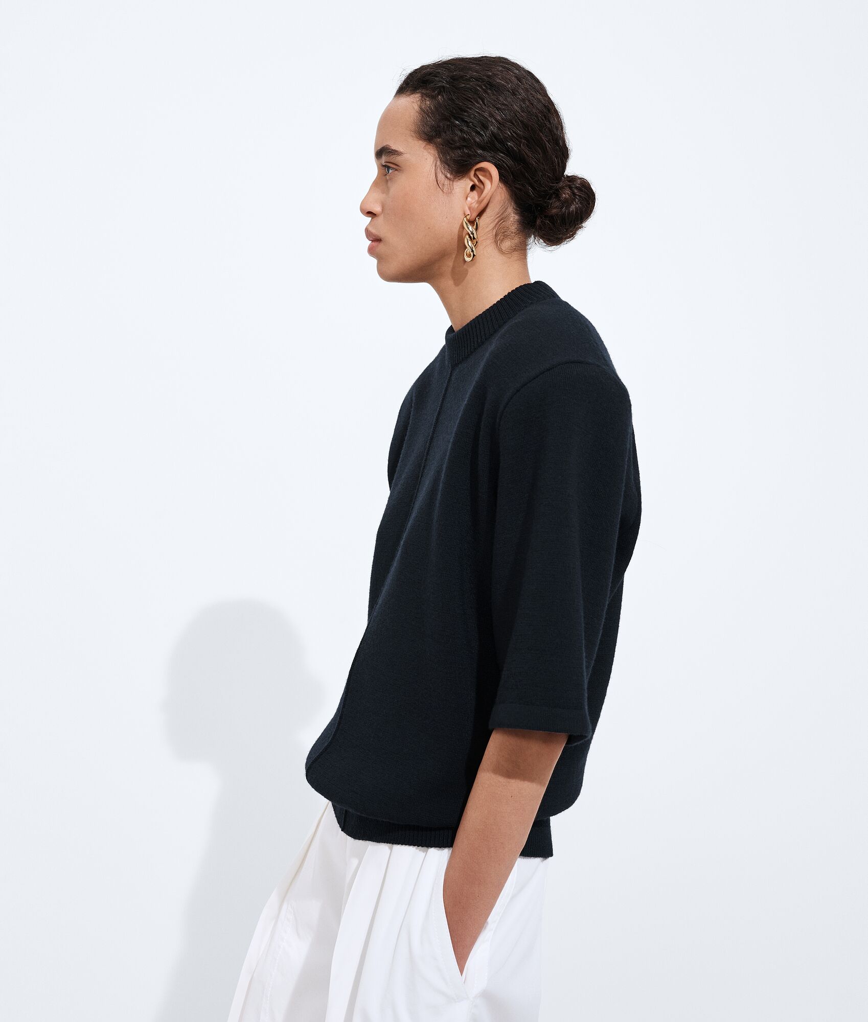 BOTTEGA VENETA 羊毛精裁上衣