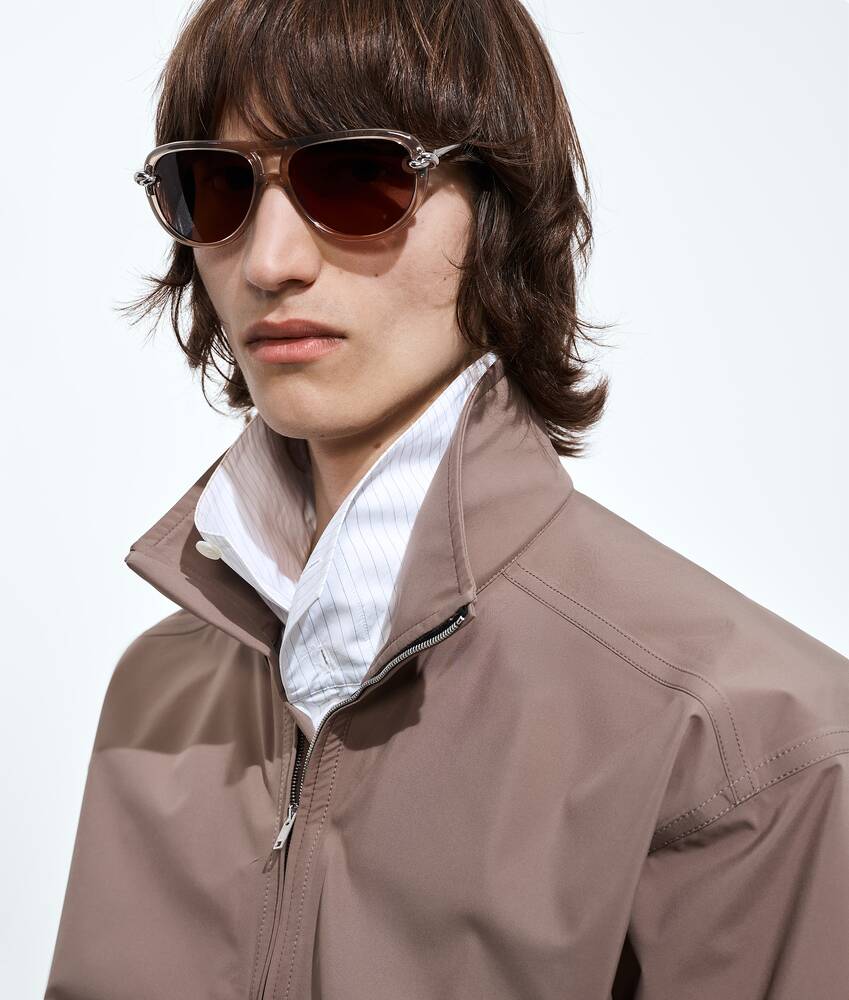 BOTTEGA VENETA Knot飞行员太阳眼镜