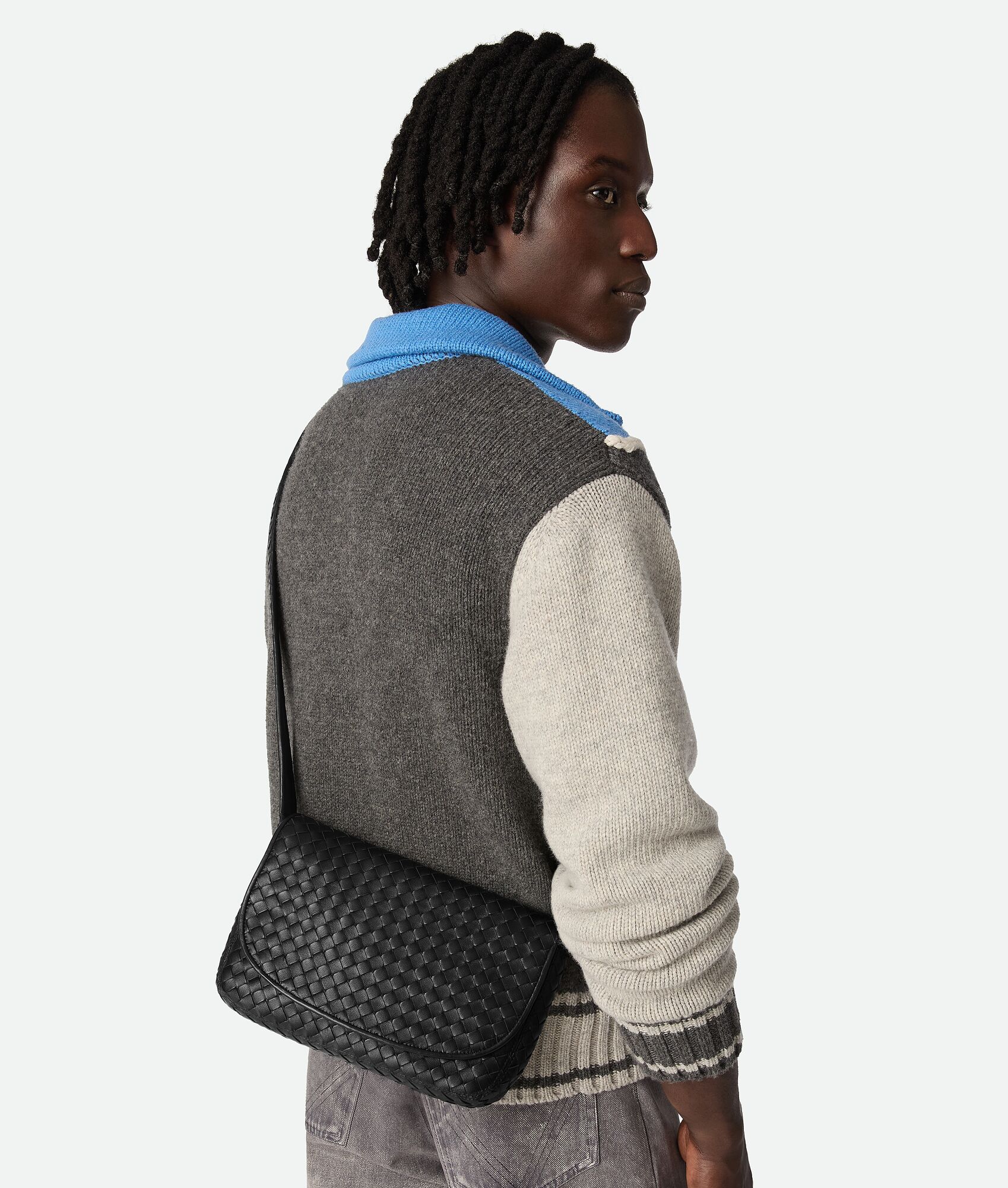 BOTTEGA VENETA Veneto翻盖背提包