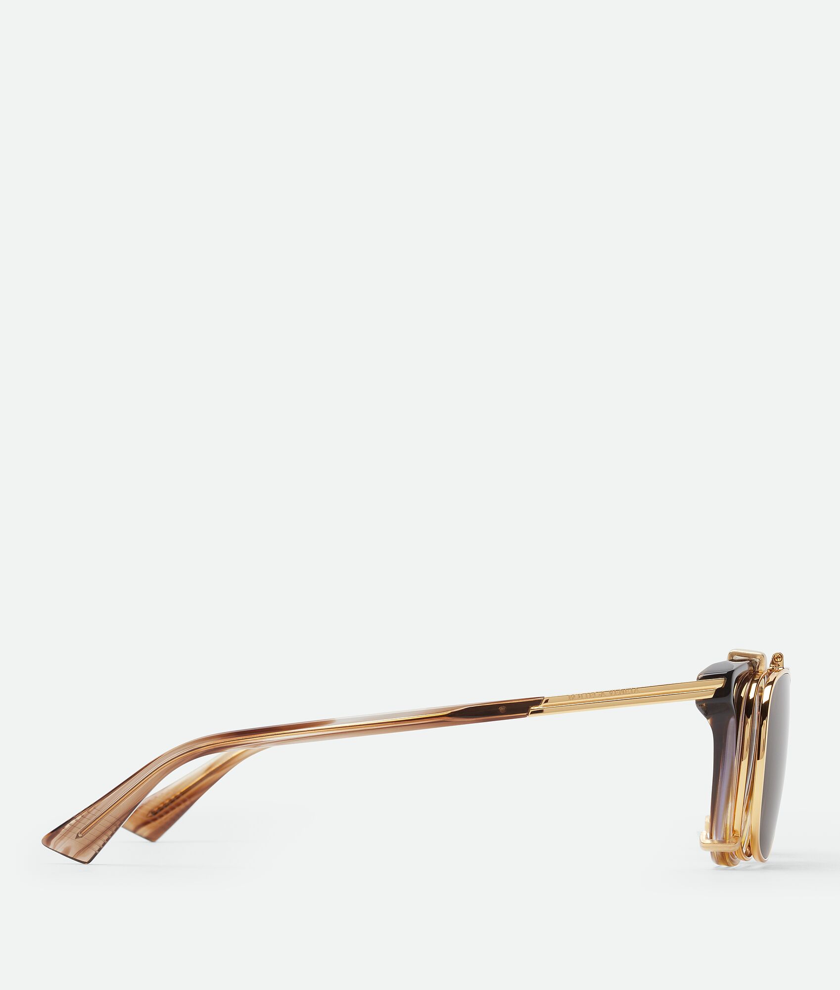 BOTTEGA VENETA Classic方形夹片式太阳眼镜