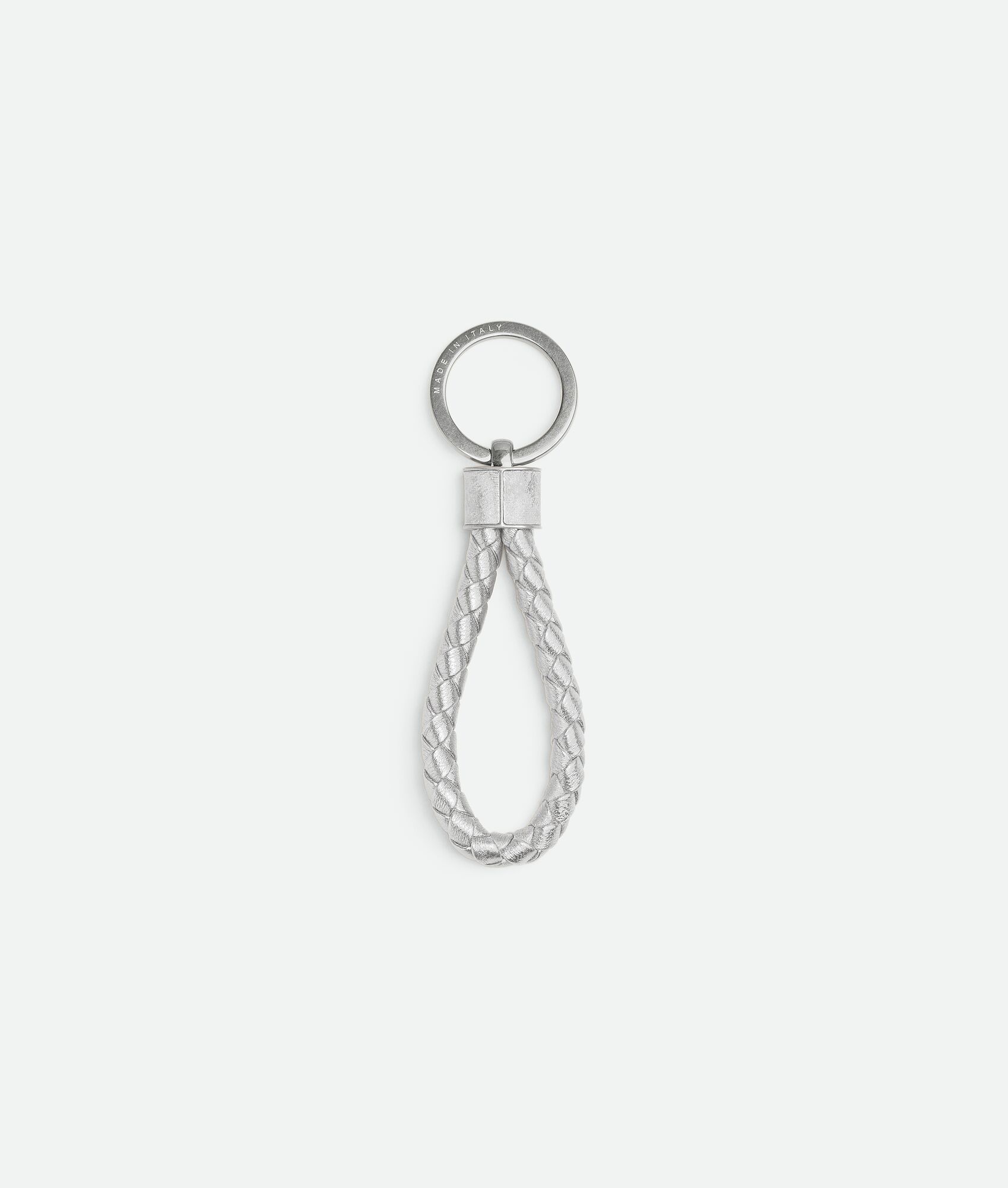 BOTTEGA VENETA Intreccio编织钥匙圈