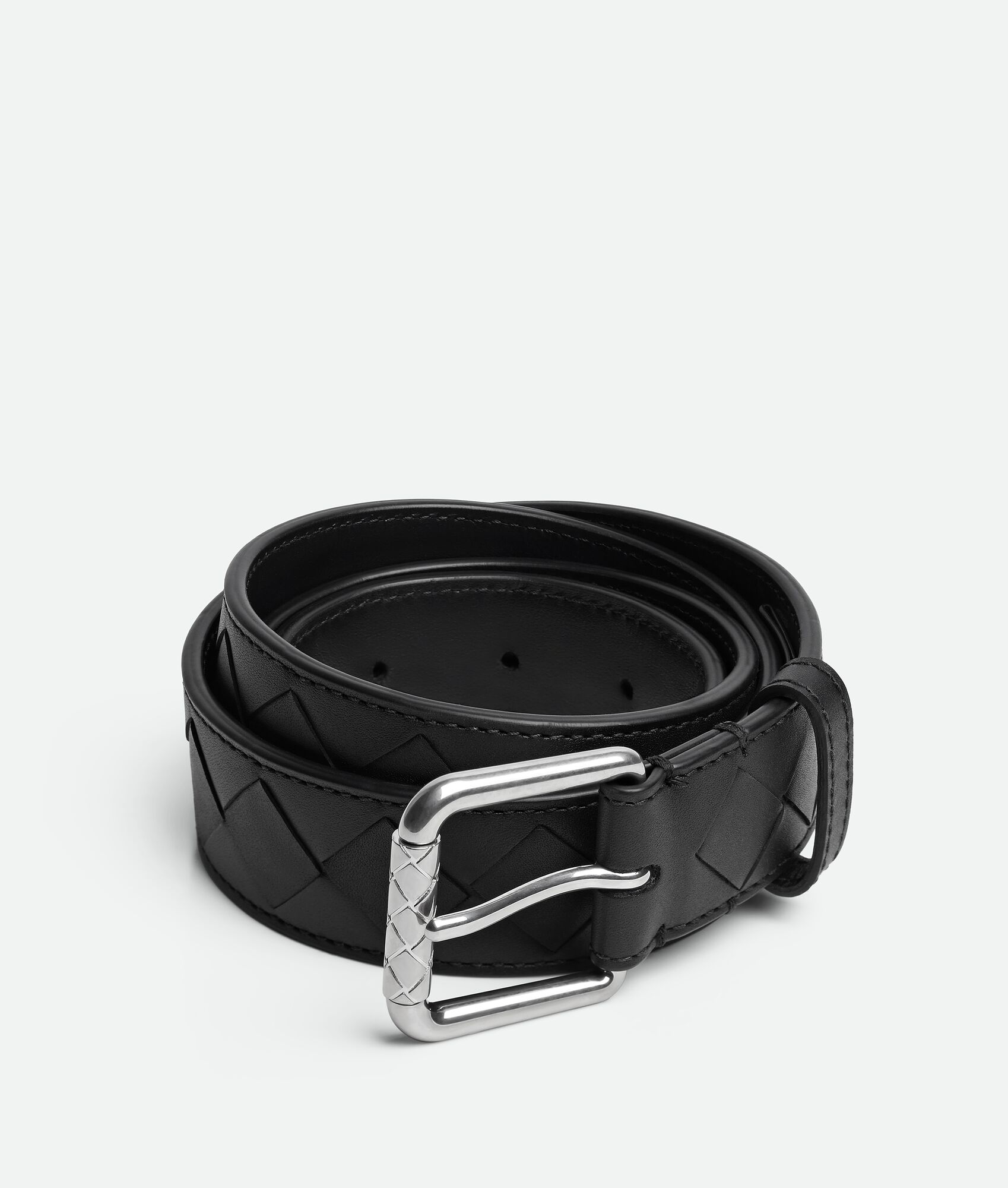 BOTTEGA VENETA Intrecciato编织腰带