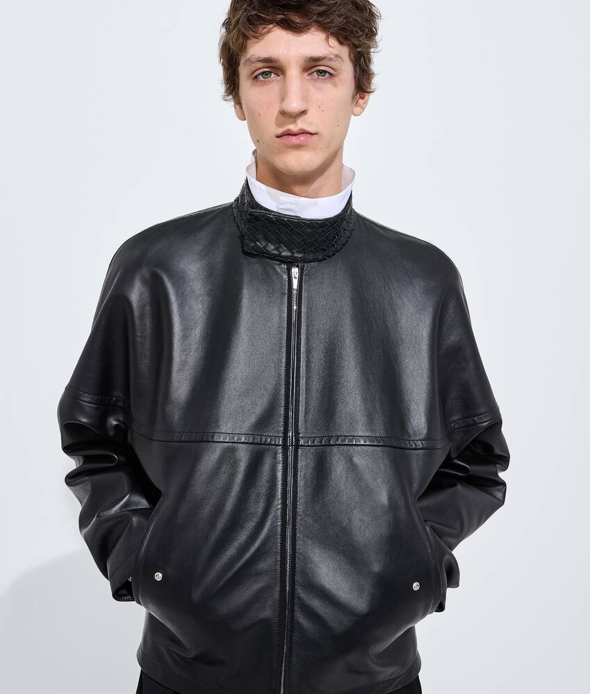 BOTTEGA VENETA 皮革夹克