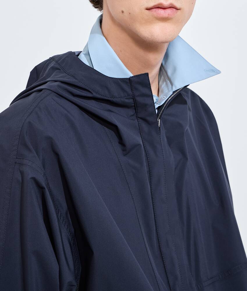 BOTTEGA VENETA 科技连帽束腰夹克