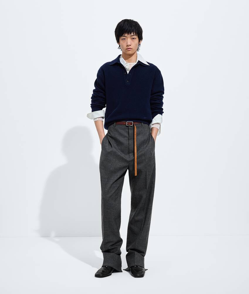 BOTTEGA VENETA 羊毛Polo针织衫