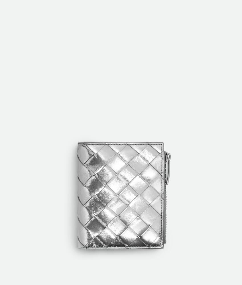 BOTTEGA VENETA 小号Intrecciato编织双折钱包
