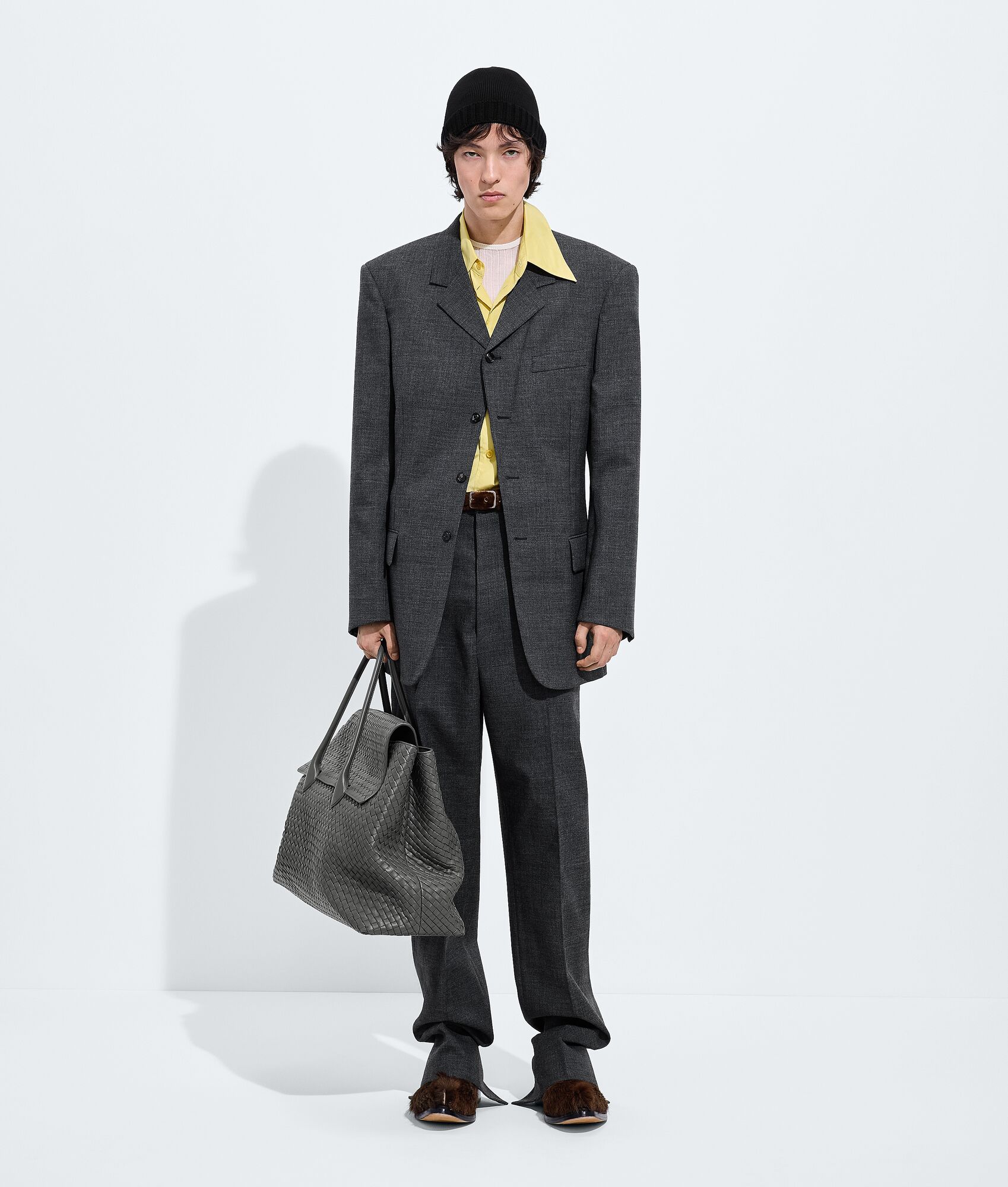 BOTTEGA VENETA 雪特兰羊毛长裤