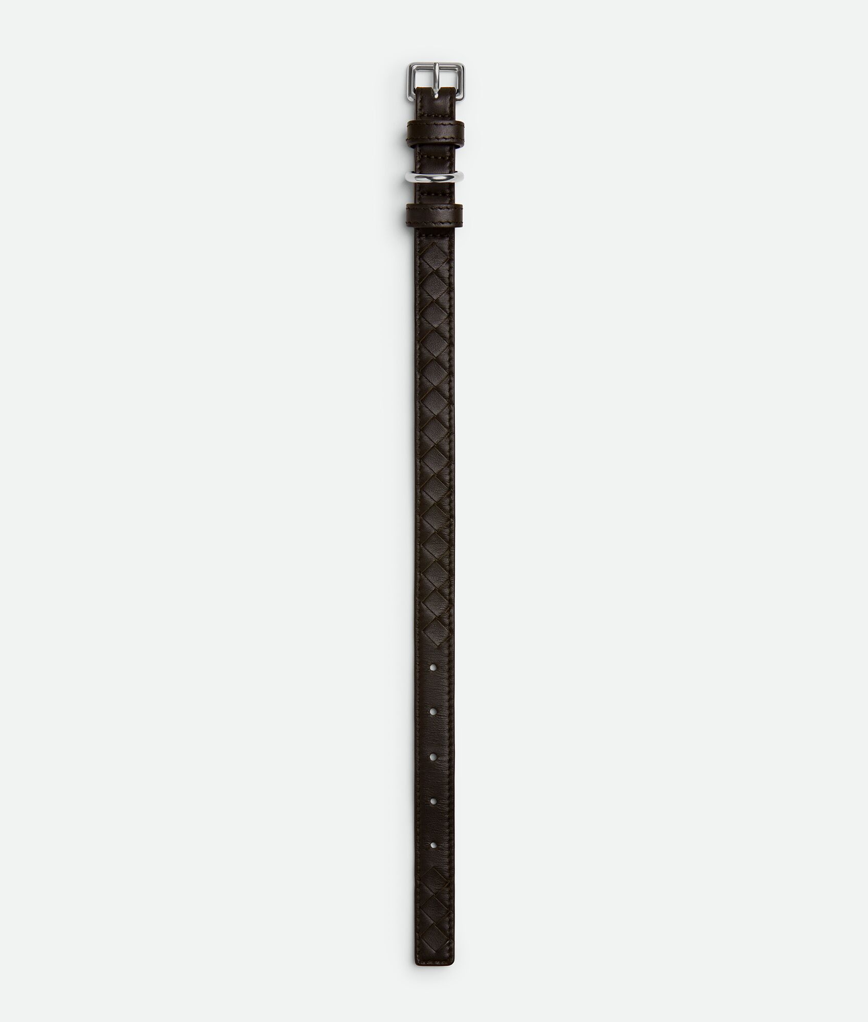 BOTTEGA VENETA 小号Intrecciato编织宠物狗项圈