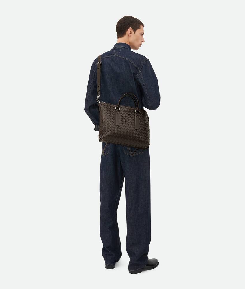 BOTTEGA VENETA Intrecciato编织柔软公文包