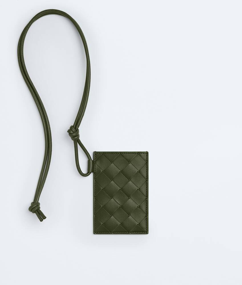 BOTTEGA VENETA Intrecciato编织证件卡包