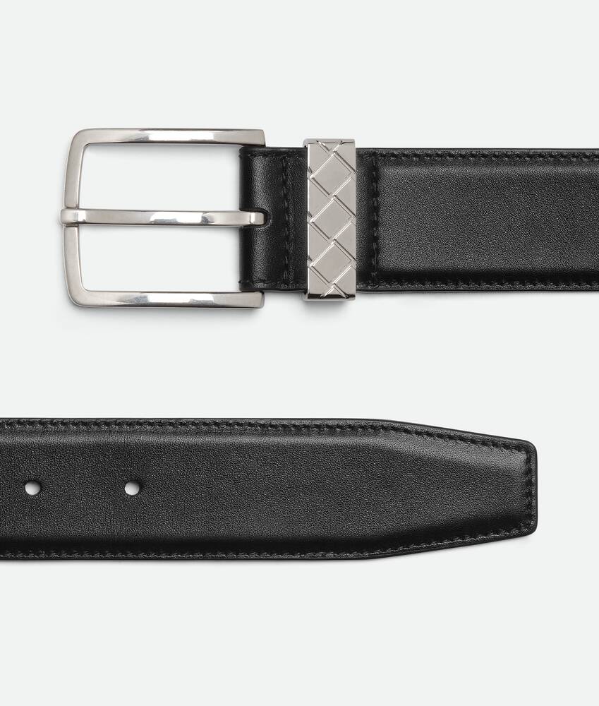 BOTTEGA VENETA Intreccio Loop编织圆环腰带