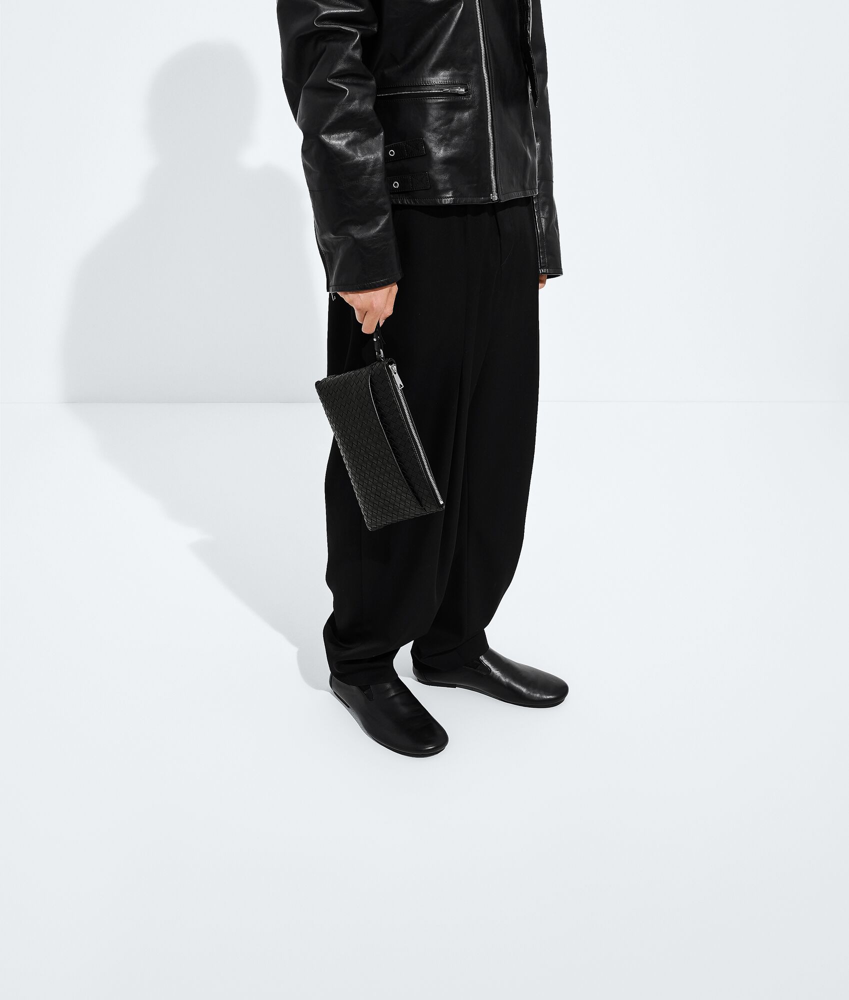 BOTTEGA VENETA Intrecciato Piccolo编织Prism手拿包