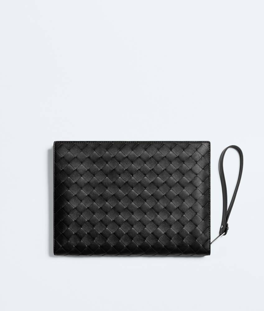 BOTTEGA VENETA 小号Intrecciato编织腕带收纳包